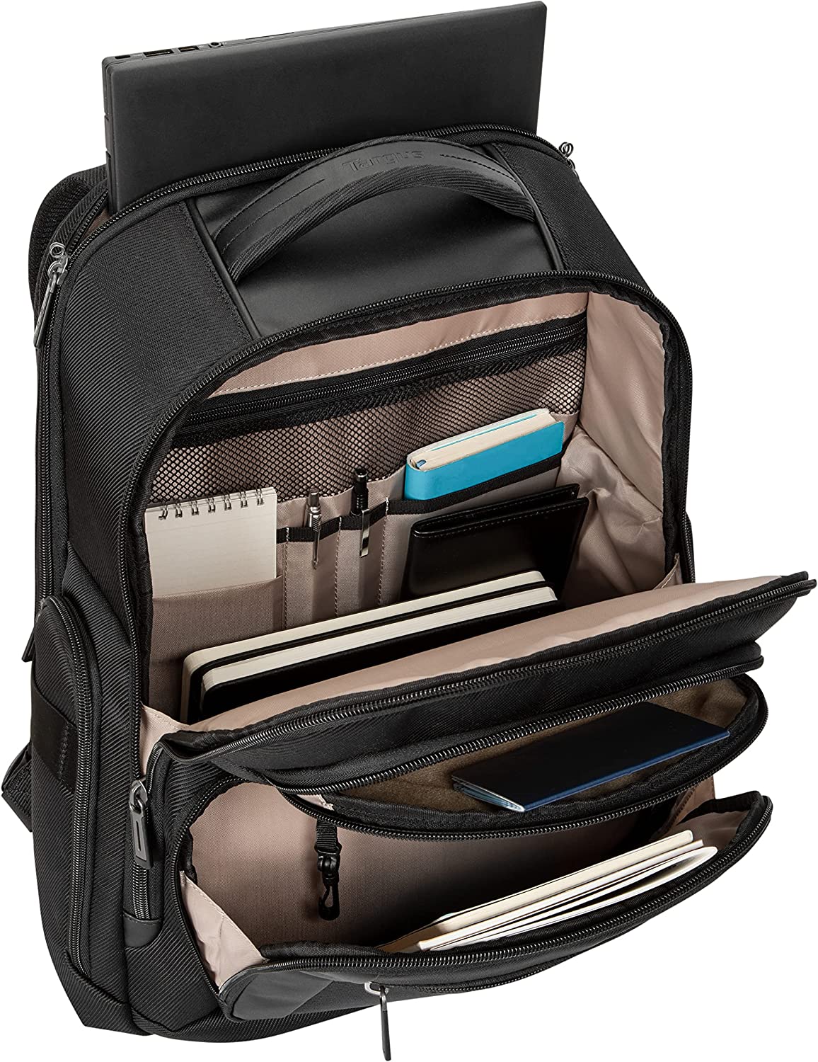 Targus Mobile Elite TBB617GL Carrying Case (Backpack) for 15" to 16" Notebook - Black - TAA Compliant