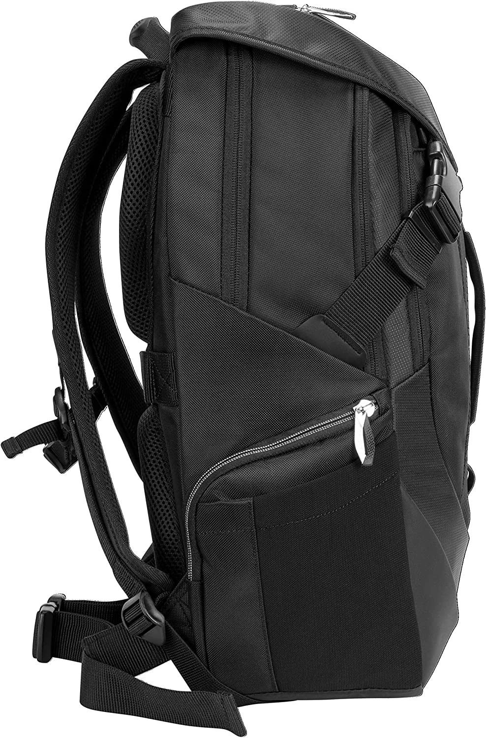 Targus Voyager II Travel and Commuter Business Backpack with Hideaway RainCover, Sternum & Waist Buckled Straps, Trolley Strap, Padded Shock-Absorbing Protection for 17.3-Inch Laptop, Black (TSB953GL) Voyager II Backpack