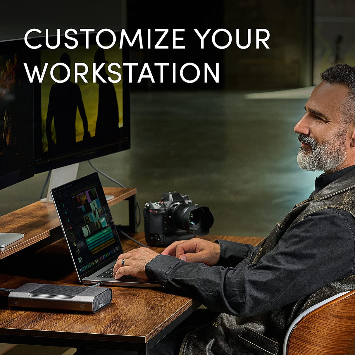 SanDisk Professional 12TB G-Drive Enterprise-Class External Desktop Hard Drive - 7200RPM Ultrastar HDD Inside, USB-C (10Gbps), USB 3.2 Gen 2, Mac Ready - SDPHF1A-012T-NBAAD New Generation 12TB