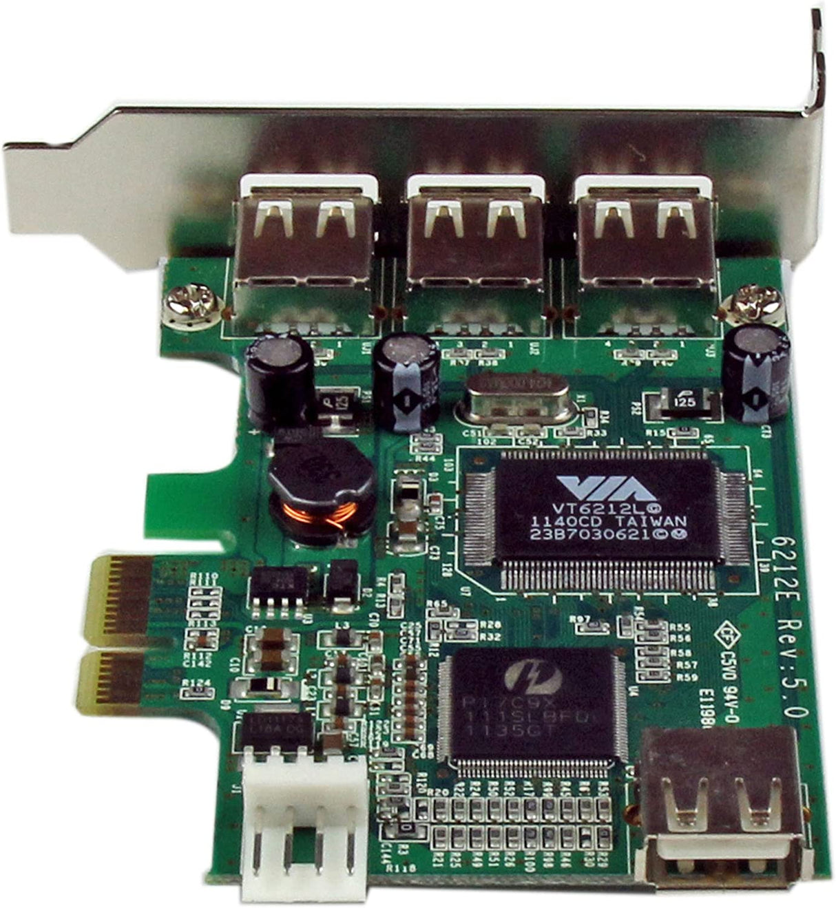 StarTech.com 4 Port PCI Express Low Profile High Speed USB Card - PCIe USB 2.0 Card - PCI-E USB 2.0 Card (PEXUSB4DP)