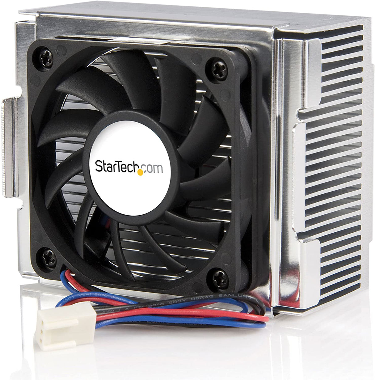 StarTech.com 85x70x50mm Socket 478 CPU Cooler Fan - CPU Cooler with Heatsink & TX3 Connector (FAN478), Black TX3 Socket 478