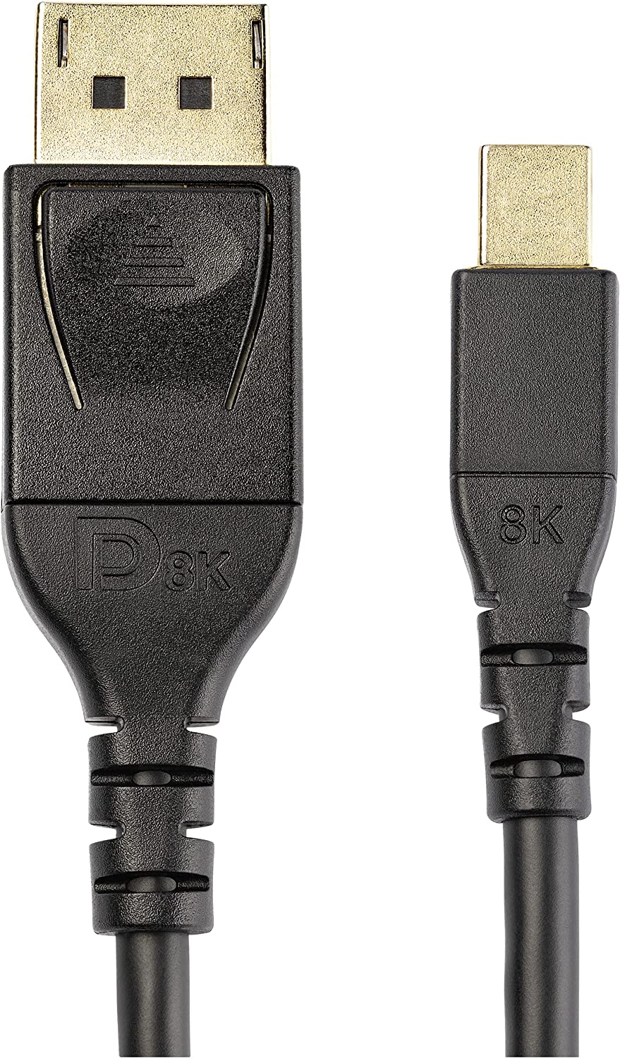 StarTech.com 3ft (1m) VESA Certified Mini DisplayPort to DisplayPort 1.4 Cable - 8K 60Hz HBR3 HDR - Super UHD mDP to DP 1.4 Cord - Slim (34 AWG) Ultra HD 4K 120Hz - Monitor/Video Cable (DP14MDPMM1MB) 3 ft / 1 m