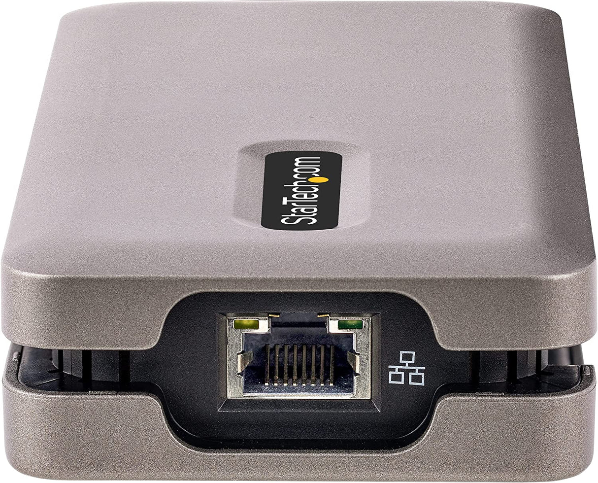 StarTech.com USB-C Multiport Adapter, 4K 60Hz HDMI 2.0b, HDR, USB 3.2 Gen 2 10Gbps Hub (2xUSB-C, 1xUSB-A), 100W PD Pass-Through, Mini Travel Dock, 12"/30cm Cable, Laptop Docking Station (DKT31CH2CPD3)