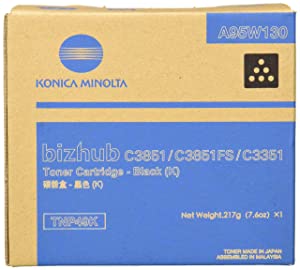 Konica minolta strategic Konica Minolta Toner Cartridge, Black, Tnp-49k