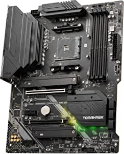 MSI MAG B550 Tomahawk MAX WiFi Gaming Motherboard (AMD AM4, DDR4, PCIe 4.0, SATA 6Gb/s, M.2, USB 3.2 Gen 2, HDMI/DP, ATX, Wi-Fi 6E, AMD Ryzen 5000 Series Processors)