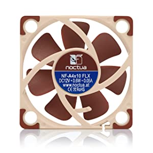 Noctua NF-A4x10 FLX, Premium Quiet Fan, 3-Pin (40x10mm, Brown)