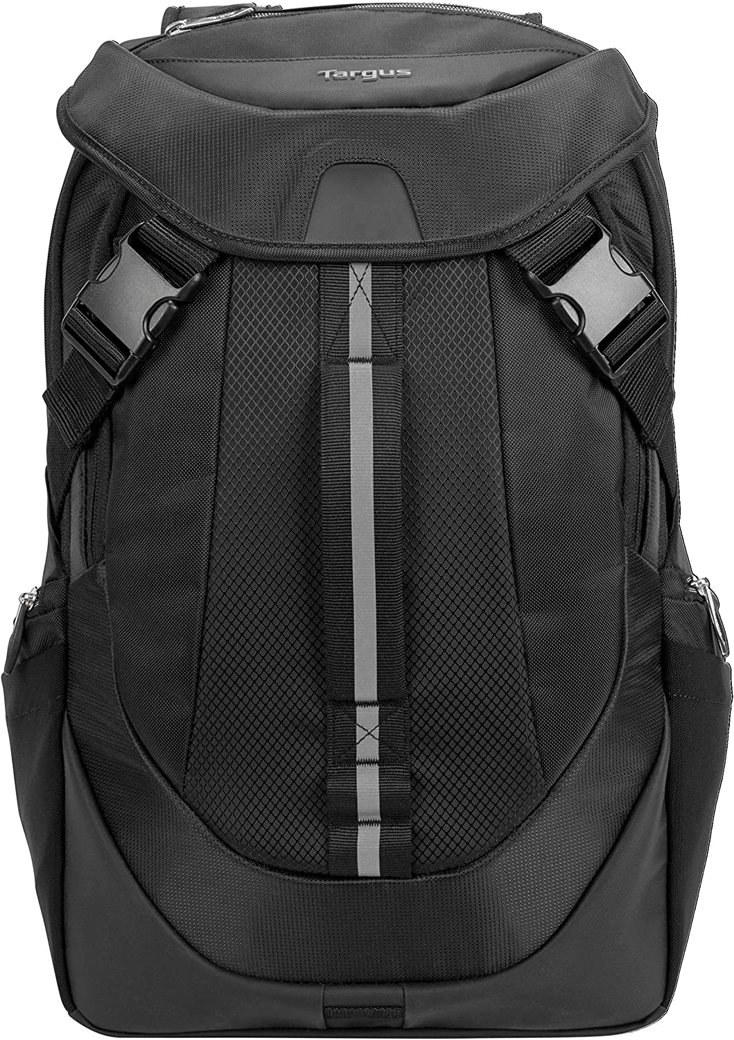 Targus Voyager II Travel and Commuter Business Backpack with Hideaway RainCover, Sternum & Waist Buckled Straps, Trolley Strap, Padded Shock-Absorbing Protection for 17.3-Inch Laptop, Black (TSB953GL) Voyager II Backpack