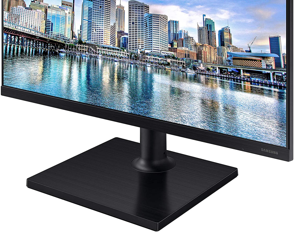 Samsung business Samsung FT45 Series 27-Inch FHD 1080p Computer Monitor, 75Hz, IPS Panel, HDMI, USB Hub, Height Adjustable Stand, 3 Yr WRNTY (LF27T450FQNXGO)