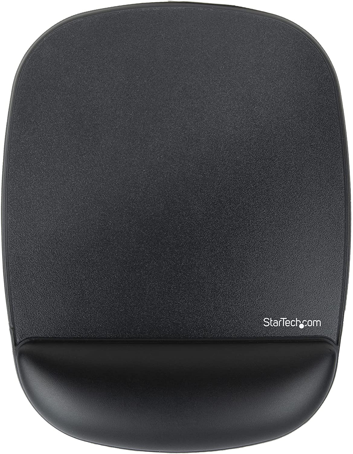 StarTech.com Mouse Pad with Hand Rest, 6.7x7.1x0.8in (17x18x2cm), Ergonomic Mouse Pad with Wrist Support, Desk Wrist Pad w/ Non-Slip PU Base, Cushioned Gel Mouse Pad w/ Palm Rest (B-Ergo-Mouse-PAD)
