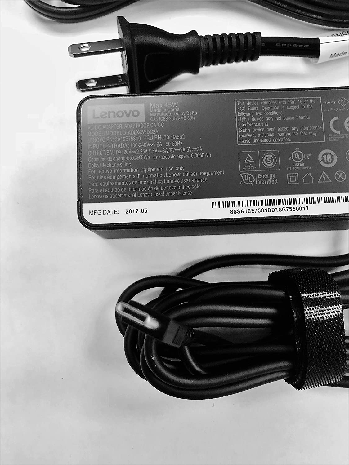 Lenovo 45W Standard AC Adapter