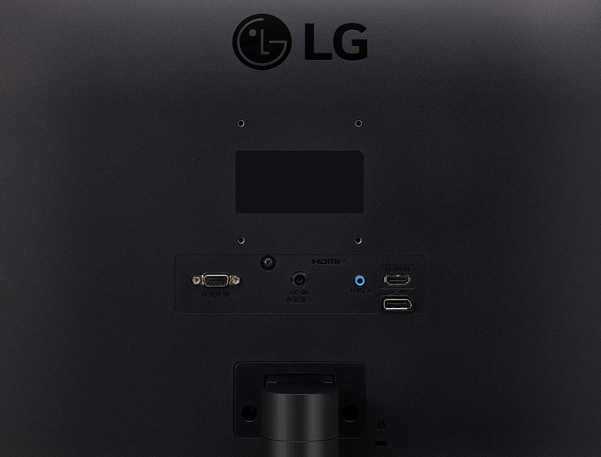 LG 27MP60G-B 27" Full HD (1920 x 1080) IPS Monitor with AMD FreeSync and 1ms MBR Response Time, Black