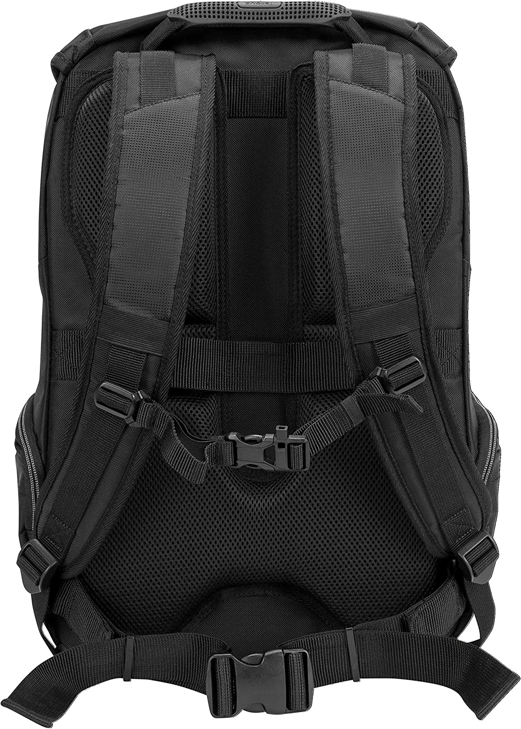 Targus Voyager II Travel and Commuter Business Backpack with Hideaway RainCover, Sternum & Waist Buckled Straps, Trolley Strap, Padded Shock-Absorbing Protection for 17.3-Inch Laptop, Black (TSB953GL) Voyager II Backpack