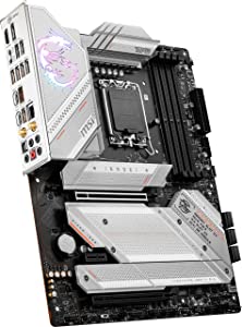 MSI MPG Z790 Edge WiFi Gaming Motherboard (Supports 12th/13th Gen Intel Processors, LGA 1700, DDR5, PCIe 5.0, M.2, 2.5Gbps LAN, USB 3.2 Gen2, Wi-Fi 6E, ATX)