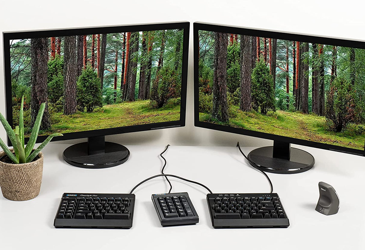 Kinesis Freestyle Pro Ergonomic Keyboard (Mechanical, Programmable, Adjustable) Cherry MX Brown