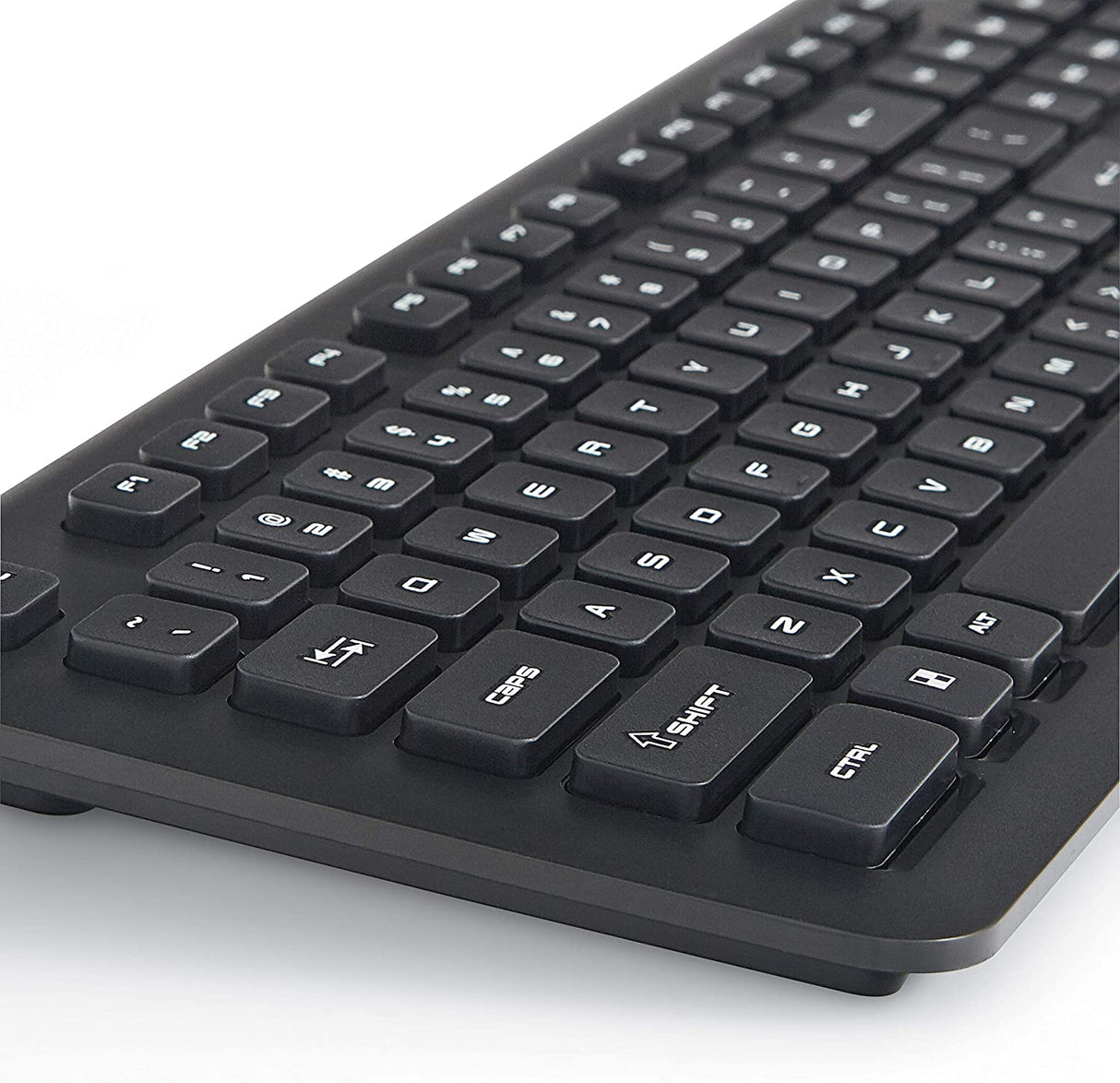 Verbatim 2.4Ghz Wireless Slimline Keyboard Plug And Play USB Receiver Compatible with PC, Laptop Wireless Keyboard Wireless