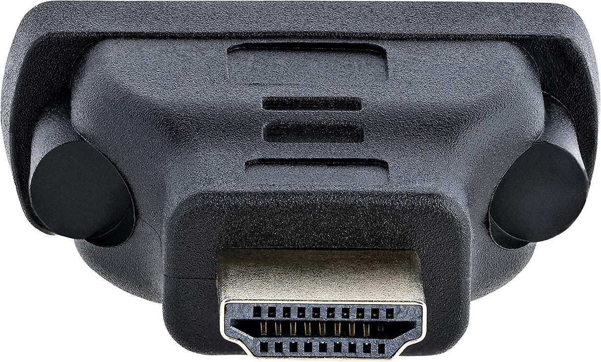 StarTech.com HDMI Male to DVI Female - HDMI to DVI-D Adapter - Bi-Directional - DVI to HDMI (HDMIDVIMF), Black