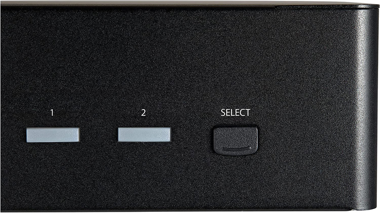 StarTech.com 2 Port Dual Monitor HDMI KVM Switch - 4K 60Hz Ultra HD HDR - Desktop 4K HDMI 2.0 KVM Switch with 2 Port USB 3.0 Hub (5Gbps) & 4x USB 2.0 HID, Audio - Hotkey Switching - TAA (SV231DHU34K6)