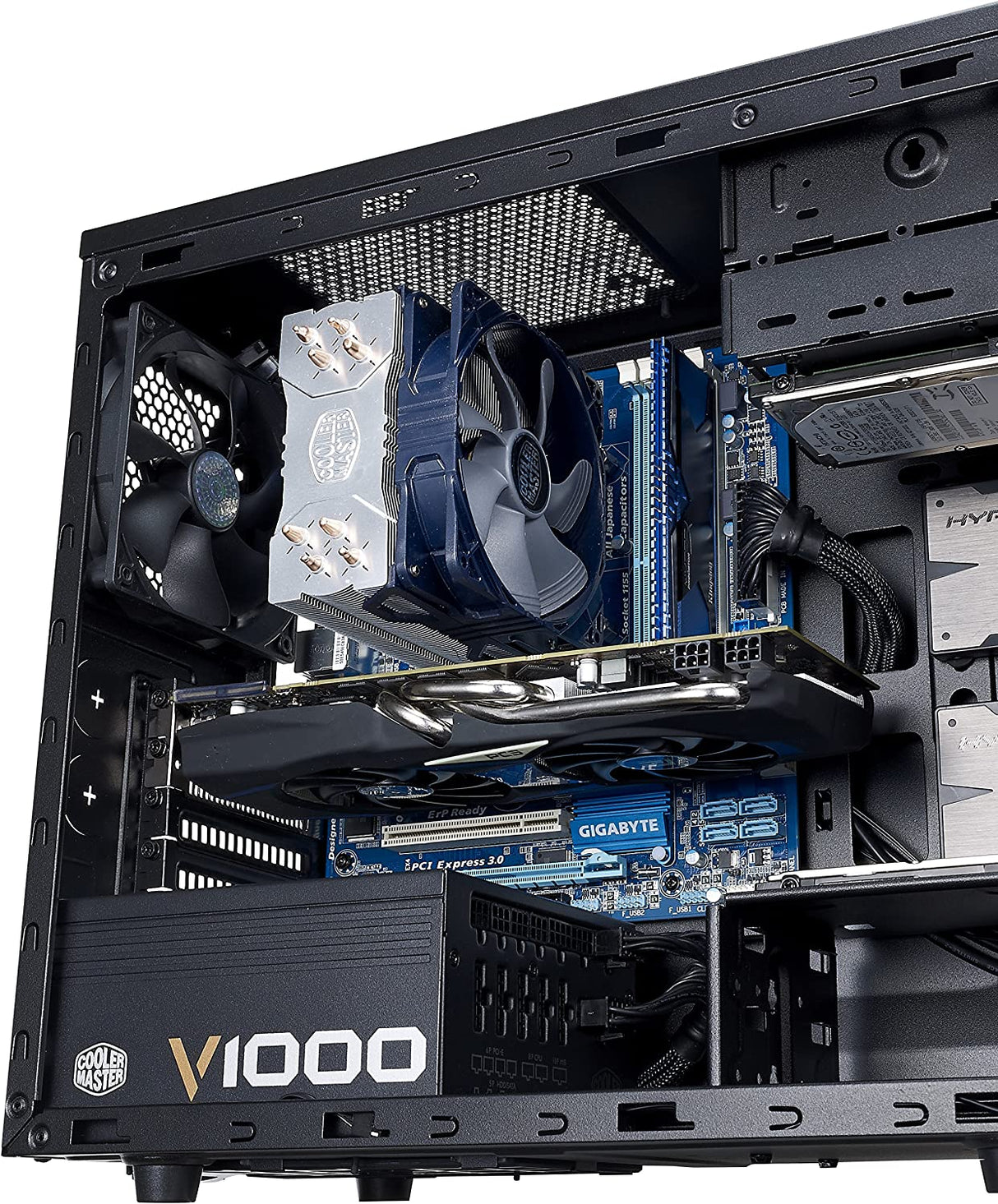 Cooler Master N200 - Mini Tower Computer Case with Fully Meshed Front Panel and mATX/Mini-ITX Support Micro-ATX Tower N200