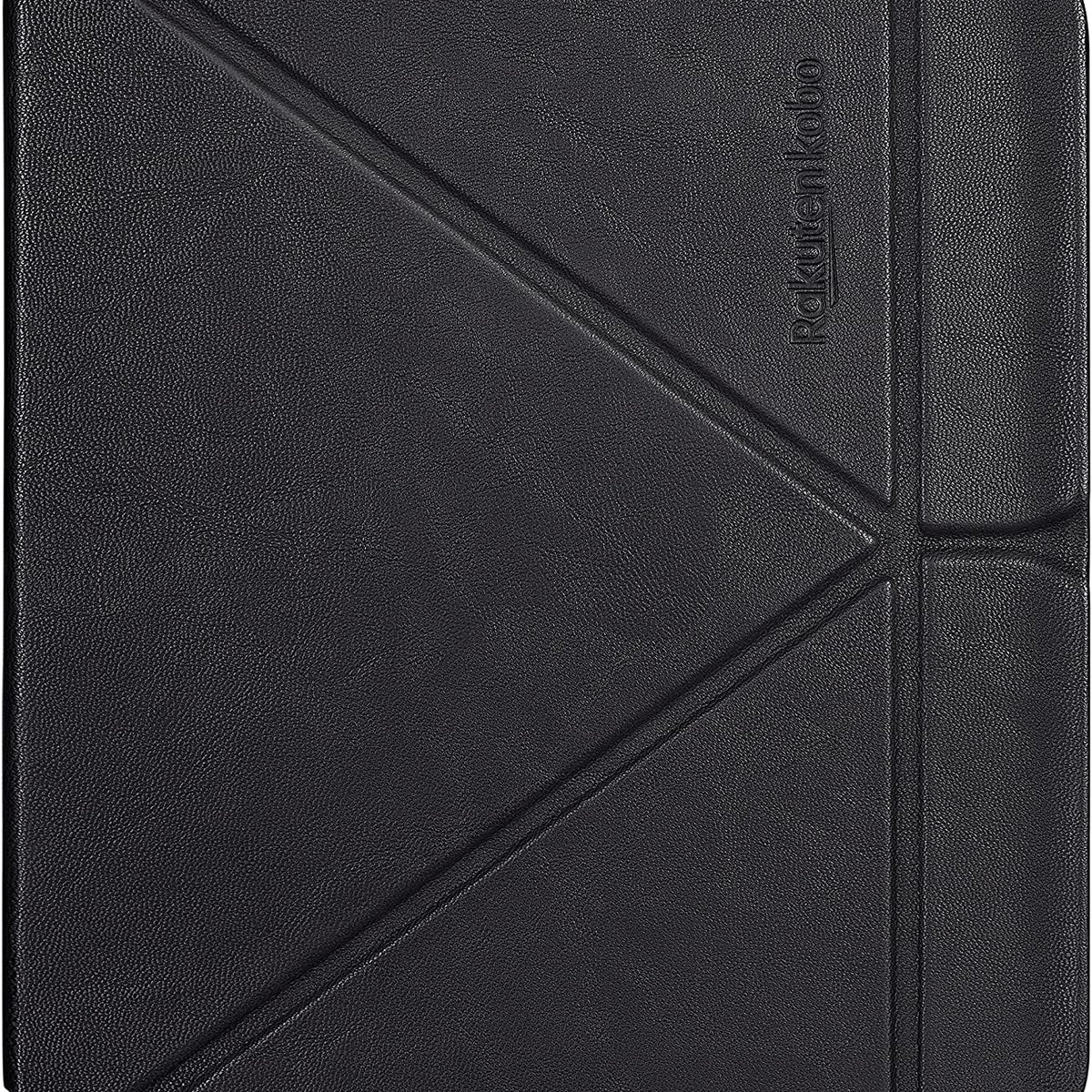 Kobo Libra 2 SleepCover Case | Black | Sleep/Wake Technology | Built-in  2-Way Stand | Vegan Leather | Compatible with 7” Kobo Libra 2 eReader