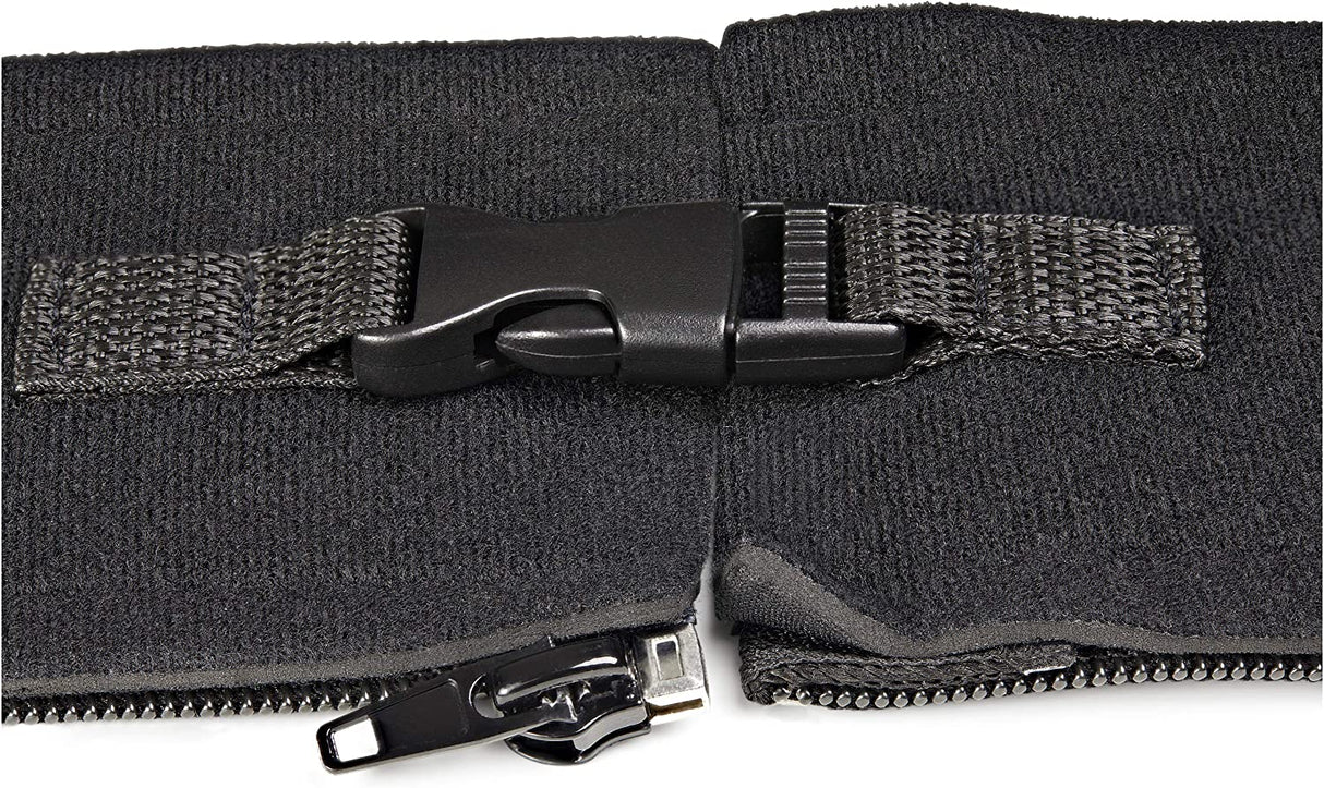 StarTech.com 40" (1m) Neoprene Cable Management Sleeve with Zipper & Buckle - 1.2" (3cm) Diameter - Computer/PC Power/Network/AV Cord Cover/Manager - Flexible Cable Organizer Wrap - Black (WKSTNCMZP)