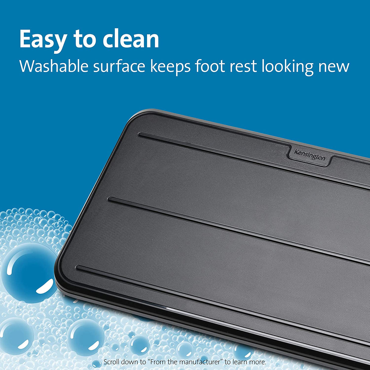 Kensington Space Saving Adjustable Foot Rest (K58302WW)