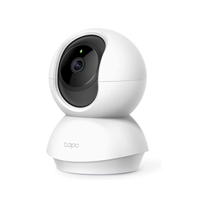 TP-Link Tapo Smart Cam Pan Tilt Home WiFi Camera | Wireless Indoor Security Camera 1080p (Full HD) | Up to 30 ft Night Vision | Up to 128 GB microSD Card Slot | Works w/Alexa and Google (Tapo C200)