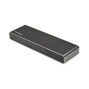 StarTech.com Thunderbolt 3 Dock - Dual 4K 60Hz Monitor TB3 Laptop Docking Station with DisplayPort, HDMI & 1080p VGA - 85W Power Delivery & Charging - 2x USB-A, Ethernet - Mac & Windows (TB3DK2DHV) 85W Power Delivery | 2x USB-A 3.0