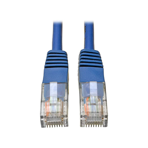 Tripp Lite Cat5e 350MHz Molded Patch Cable (RJ45 M/M) - Blue, 10-ft.(N002-010-BL) 10 feet Blue