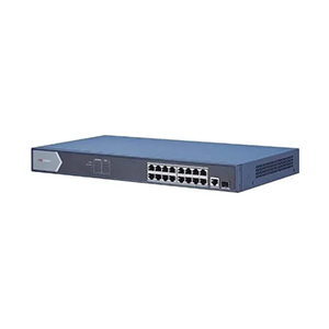 Hikvision usa Hikvision 16-Port Gigabit Unmanaged PoE Switch - 16 Ports - 2 Layer Supported - Modular - Twisted P