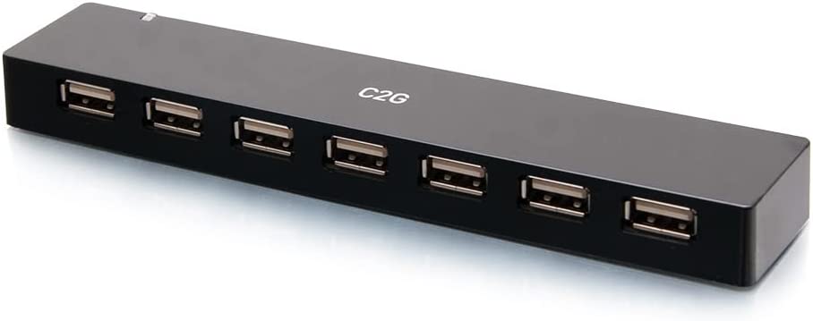 Addon networking 7-Port USB-A Hub with 5V 3A Power Supply - Dealtargets.com