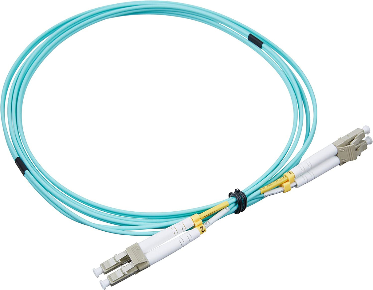 Addon networking Add-On Computer 2m Laser Optimized Multi-Mode Fiber Duplex LC/LC OM3 Aqua Patch Cable (ADD-LC-LC-2M5OM3) - Dealtargets.com