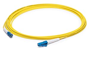 Addon networking ADD-ON-COMPUTER PERIPHERALS ADD-LC-LC-15MS9SMF 15M LC (Male) to LC (Male) Yellow Simplex Riser-Rated Fiber Patch Cable - Dealtargets.com