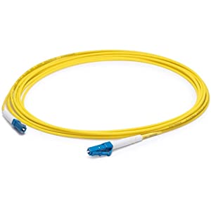 Addon networking AddOn 1m LC (Male) to LC (Male) Yellow OS2 Simplex Fiber OFNR (Riser-Rated) Patch Cable - Dealtargets.com