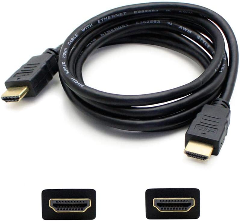 Addon networking AddOn 5PK 25ft HDMI 1.3 Male to HDMI 1.3 Male Black Cables for Resolution Up to 2560x1600 (WQXGA) - Dealtargets.com