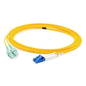 Addon networking AddOn Add-Asc-LC-5M9SMF 5M OS1 Yellow Duplex Patch Cable - Dealtargets.com