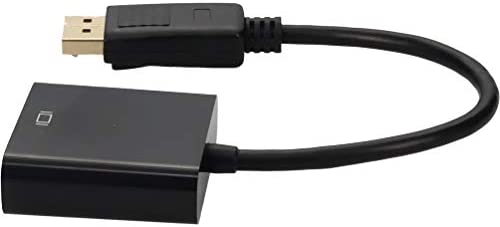 Addon networking AddOn DisplayPort Male to VGA Female Adapter Cable, 8in, Black (DISPLAYPORT2VGA) - Dealtargets.com