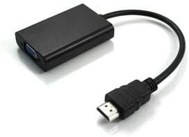 Addon networking Addon-Networking HDMI2VGA Standard Video Converter, Black - Dealtargets.com