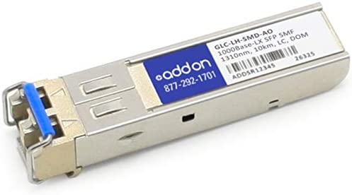 Addon networking AddOncomputer.com+1000BASE-LX+1310nm+10km+SMF+SFP+Module+F%2fCisco - Dealtargets.com