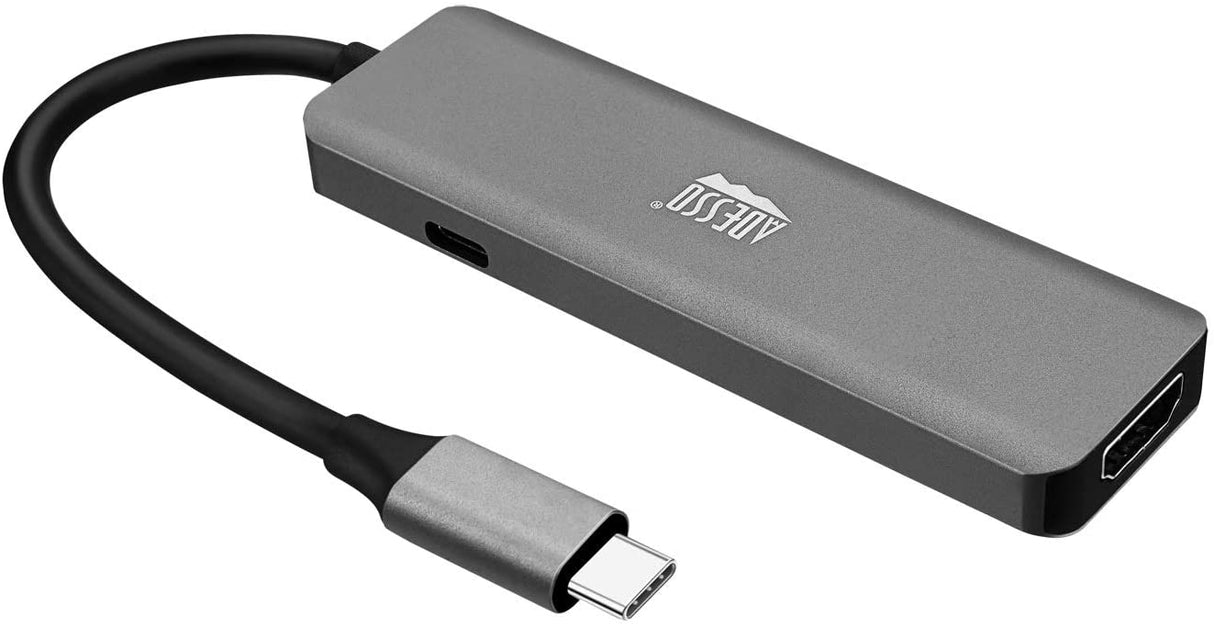 Adesso 6 in 1 USB-C Multiport Docking Station - Dealtargets.com