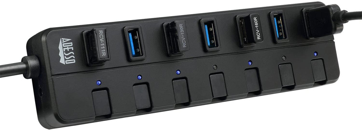 Adesso 7-Port USB 3.0 Hub - Dealtargets.com