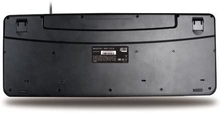 Adesso AKB-132UB - Multimedia Desktop 104-Key USB Keyboard for Windows One-Touch Controls,Black - Dealtargets.com