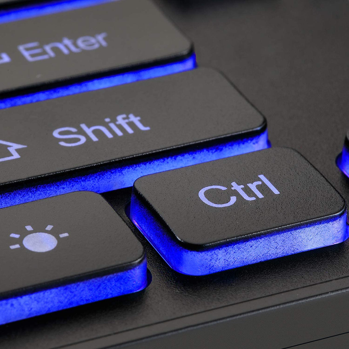 Adesso AKB-139EB Large Print Illuminated Desktop Keyboard - Dealtargets.com