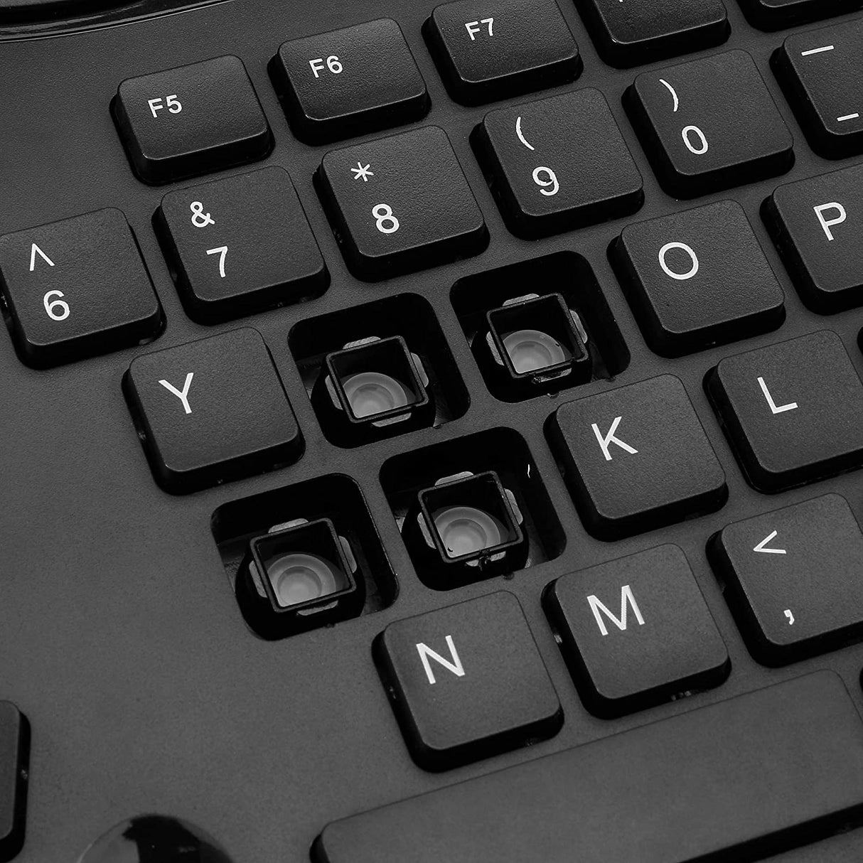 Adesso AKB-160UB Truform Media 160 Ergonomic Desktop Keyboard, Black - Dealtargets.com