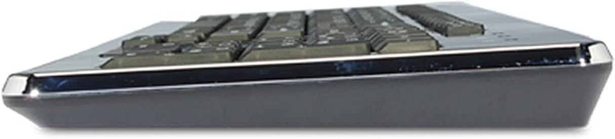 Adesso AKB-440UB - SlimTouch 440 Desktop Touchpad Wired Keyboard - Black - Dealtargets.com