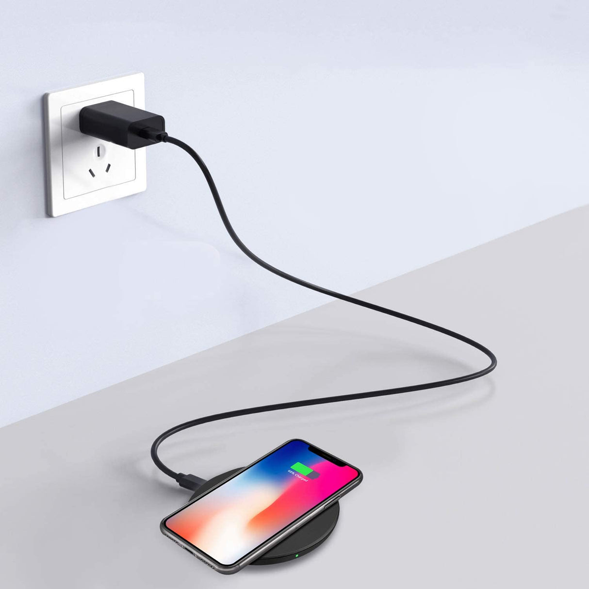 Adesso AUH-1010 10W Max Qi-Certified Wireless Charger - Dealtargets.com