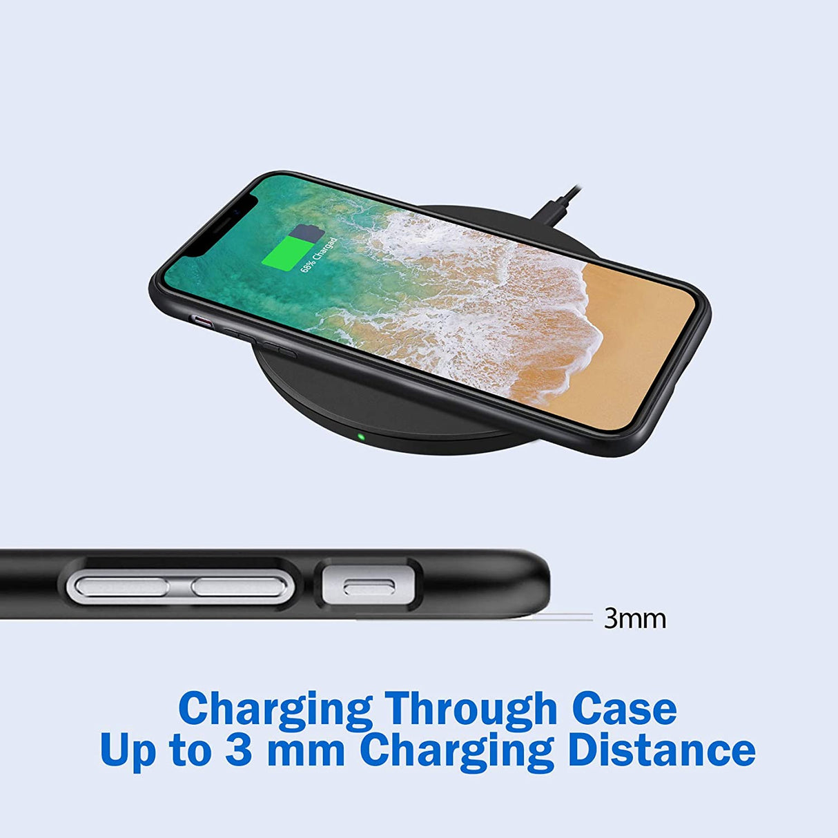 Adesso AUH-1010 10W Max Qi-Certified Wireless Charger - Dealtargets.com