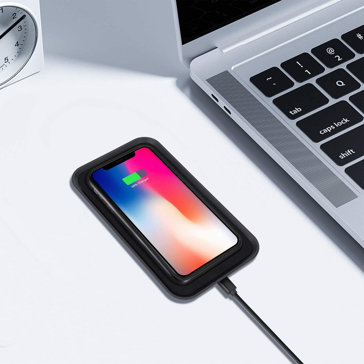 Adesso AUH-1030 10W Max Qi-Certified 3 Coils Wireless Charging Pad - Dealtargets.com