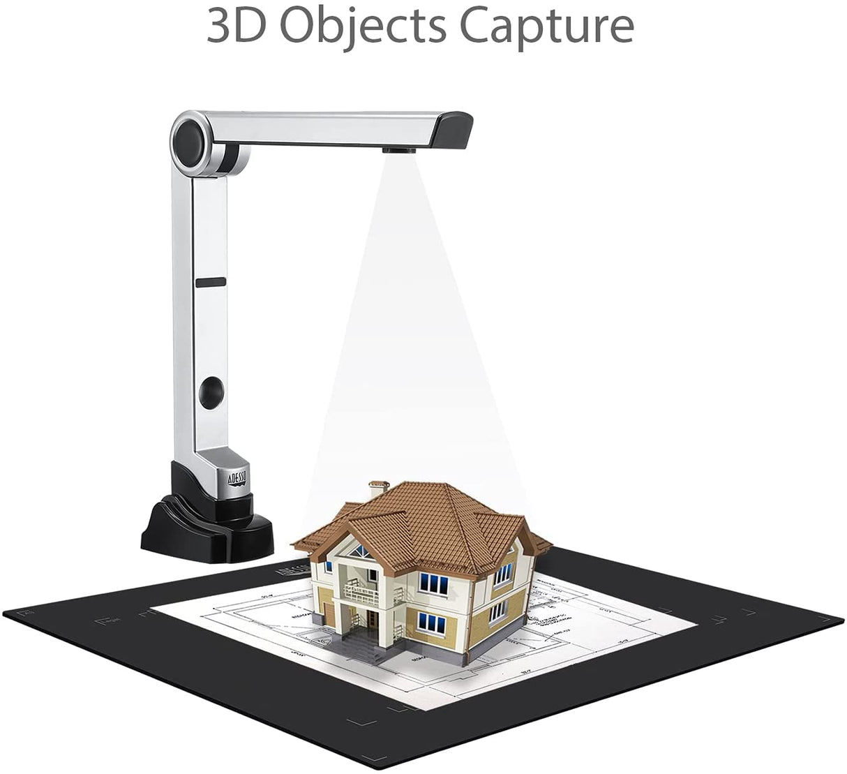 Adesso Cybertrack 510-5 Megapixel Fixed-Focus Document Camera - Dealtargets.com