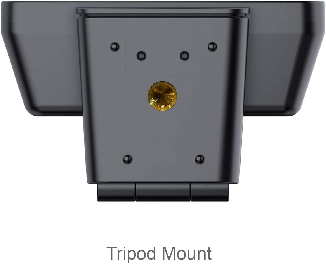 Adesso Cybertrack H6 4K Ultra HD USB Webcam with Built-in Dual Microphone & Privacy Shutter Cover, Black - Dealtargets.com