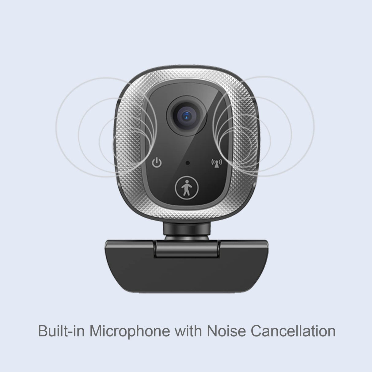 Adesso CyberTrack M1 1080P HD H.264 Fixed Focus USB Webcam with 305° Motion Tracking, Built-in Microphone, and Tripod Mount - Dealtargets.com